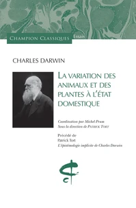 La variation des animaux et des plantes à l'état domestique