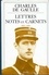 Lettres, notes et carnets. Tome 1, 1905-1918