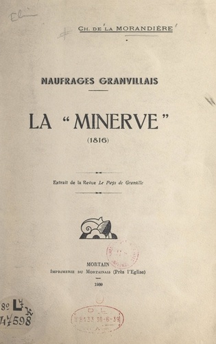 Naufrages granvillais : La Minerve, 1816