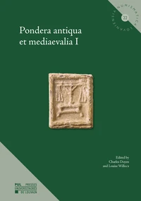 Pondera antiqua et mediaevalia I