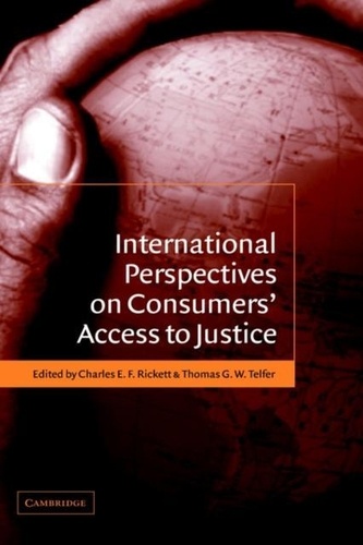 Charles E. F. Rickett - International Perspectives on Consumers' Access to Justice.