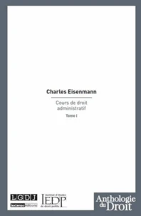Cours de droit administratif