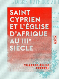 Charles-Emile Freppel - Saint Cyprien et l'église d'Afrique au IIIe siècle - Cours d'éloquence sacrée fait à la Sorbonne pendant l'année 1863-1864.
