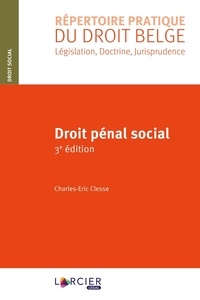 Téléchargement gratuit de livres avec isbn Droit pénal social in French par Charles-Eric Clesse