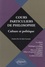Cours particuliers de philosophie. Volume 1, Culture et politique