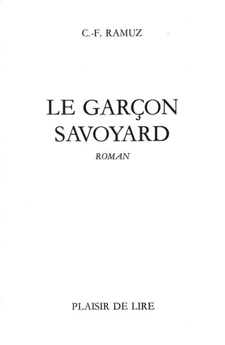 Le Garcon Savoyard
