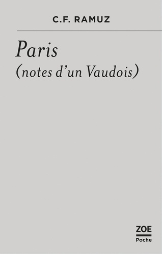 Paris. (Notes d'un Vaudois)