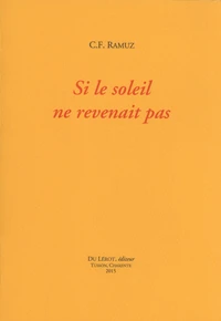 Si le soleil ne revenait pas