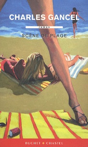 Charles Gancel - Scène de plage.