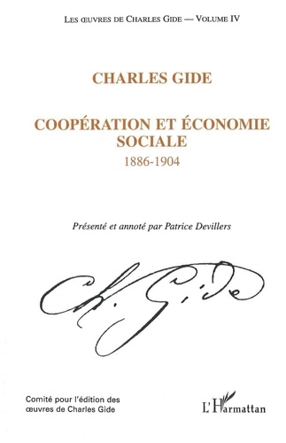 Coopération et économie sociale (1886-1904)