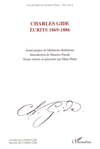 Ecrits 1869-1886