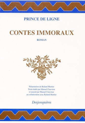 Contes immoraux de Charles-Joseph de Ligne - PDF - Ebooks - Decitre
