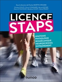 Téléchargement gratuit de livres audio sur ordinateur Licence STAPS - Anatomie, physiologie, biomécanique, neurosciences du sport et entraînement  in French 9782100854882 par Charles Martin-Krumm