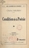 Charles Mauban - Condition de la poésie.