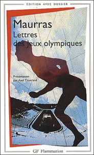 Charles Maurras - Lettre des Jeux Olympiques.