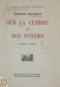 Sur la cendre de nos foyers (1)