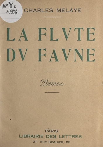 La flûte du faune