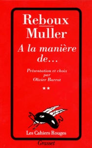 Charles Muller et Paul Reboux - A LA MANIERE DE... Tome 2.