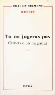 Tu ne jugeras pas