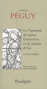 La tapisserie de sainte Geneviève et de Jeanne d'Arc et vers inédits