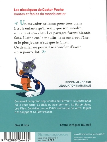 Le Chat Botté et autres contes de Charles Perrault - Poche - Livre - Decitre