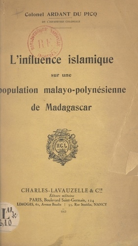 L'influence islamique sur une population malayo-polynésienne de Madagascar