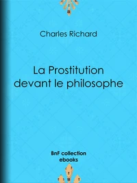 La Prostitution devant le philosophe