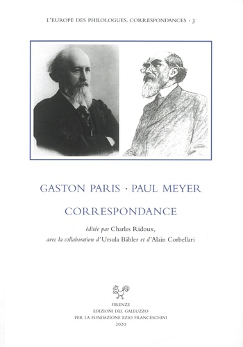 Paul Meyer, Gaston Paris. Correspondance
