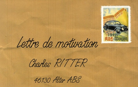 Charles Ritter - Lettre de motivation.