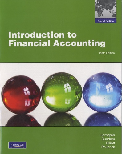 Charles T. Horngren et Gary-L Sundem - Introduction to Financial Accounting.