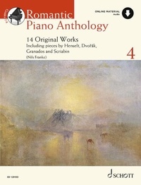 Nils Franke et Charles-Valentin Alkan - Schott Anthology Series Vol. 4 : Romantic Piano Anthology - 14 Oeuvres originales. Vol. 4. piano..