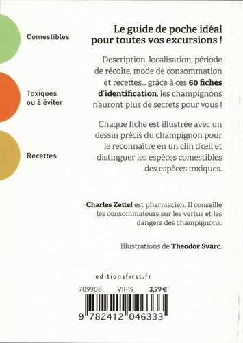 Petit livre de - Champignons - Charles Zettel - Librairie Coiffard