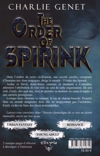 The order of spirink. Les secrets de Columbia