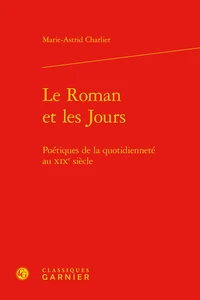 Le roman et les jours