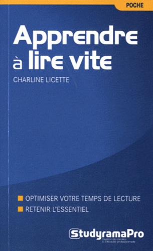 Charline Licette - Apprendre à lire vite.