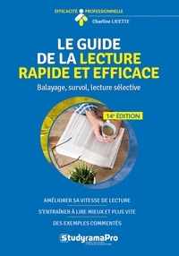 Pdf télécharger des livres de téléchargement Le guide de la lecture rapide et efficace en francais RTF par Charline Licette