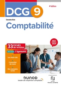 Charlotte Disle - DCG 9 - Comptabilité - Fiches - 4e éd..