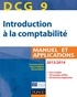 Charlotte Disle et Robert Maéso - DCG 9 - Introduction à la comptabilité 2013/2014 - 5e édition - Manuel et applications.