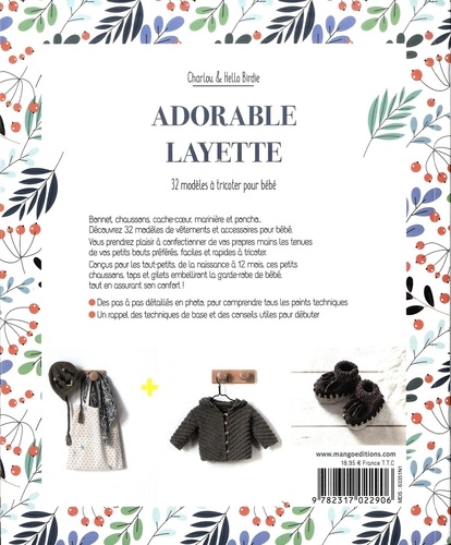 Adorable layette. 32 modèles à tricoter pour bébé