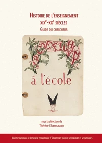 Histoire de l'enseignement XIXe-XXe siècles