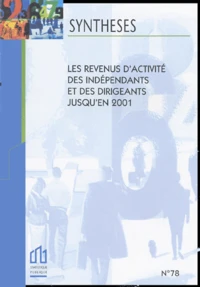Les revenus d'activités des indépendants et des dirigeants jusqu'en 2001