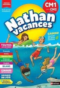 Nathan Vacances du CM1 vers le CM2 9/10 ans