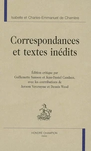 Correspondances et textes inédits