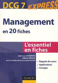 DCG7 Express Management en 20 fiches