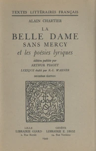 La belle dame sans mercy et les poésies lyriques