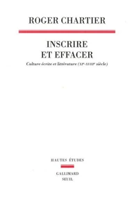 Inscrire et effacer