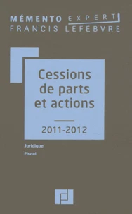 Cessions de parts et actions