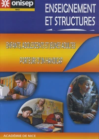Enfants, adolescents et jeunes adultes porteurs d'un handicap