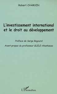 Investissement International Et Le Droit Au Developpement