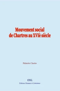 Mouvement social de Chartres au XVIe siècle